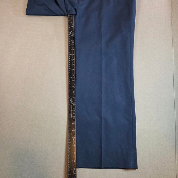 Vintage Wrangler Slacks Men’s 36x27 Made in USA Poly Blend Trousers 70s 80s - Picture 9 of 16